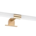 LAMPAMI - kinkiet łazienkowy ledowy, kinkiet łazienkowy złoty, lampa do łazienki, kinkiet nad lustro APA gold 6W LED