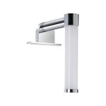 Kinkiet łazienkowy srebrny IP44 APA MINI chrome 4W LED 