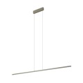 LAMPAMI - lampa wisząca ledowa, lampa nad wyspę kuchenną, lampa do kuchni, lampa ledowa kuchenna, ledowa lampa wisząca BAR LED M silk olive NOWODVORSKI