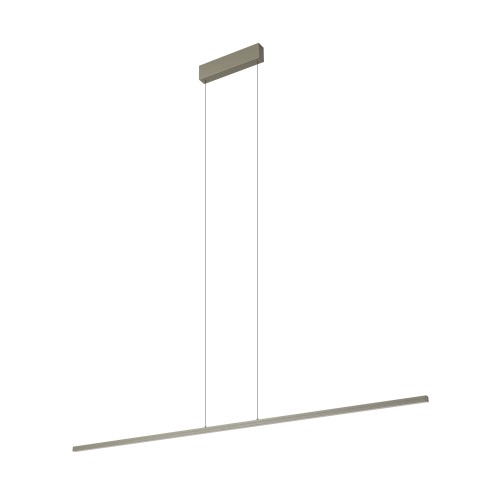 LAMPAMI - lampa wisząca ledowa, lampa nad wyspę kuchenną, lampa do kuchni, lampa ledowa kuchenna, ledowa lampa wisząca BAR LED M silk olive NOWODVORSKI