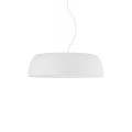 LAMPAMI - lampa nad okrągły stół, lampa do jadalni, lampa nowoczesna wisząca biała, lampa nad stół wisząca, biała lampa do salonu SATELLITE M NOWODVORSKI