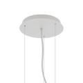 LAMPAMI - lampa nad okrągły stół, lampa do jadalni, lampa nowoczesna wisząca biała, lampa nad stół wisząca, biała lampa do salonu SATELLITE M NOWODVORSKI