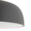 LAMPAMI - lampa nad okrągły stół, lampa do jadalni, lampa nowoczesna wisząca szara, lampa nad stół wisząca, szara lampa do salonu SATELLITE M NOWODVORSKI