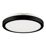 Lampa sufitowa ledowa IP65 czarna lampa pod prysznic 4000K 24W VERA 