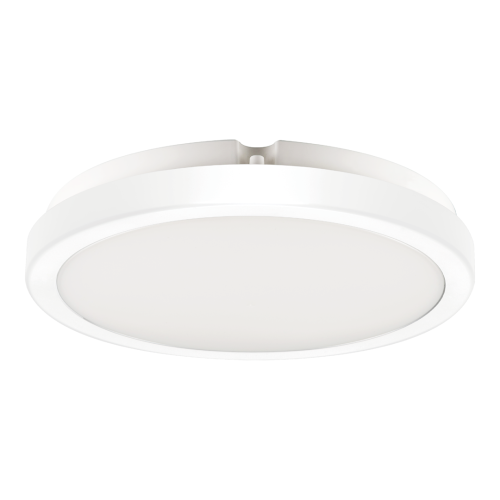LAMPAMI - okrągły plafon łazienkowy led, lampa sufitowa ledowa, lampa sufitowa łazienkowa, lampa pod prysznic Vera 24W 4000K biała IP65