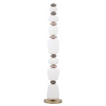 Ozdobna lampa podłogowa ledowa ceramiczna 3000K artdeco CERAMIC LED