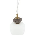 LAMPAMI - lampa ledowa wisząca, lampa do sypialni, lampa do jadalni, złota lampa wisząca pojedyncza ledowa CERAMIC LED NOWODVORSKI