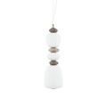 LAMPAMI - lampa ledowa wisząca, lampa do sypialni, lampa do jadalni, złota lampa wisząca pojedyncza ledowa CERAMIC LED NOWODVORSKI