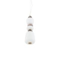 LAMPAMI - lampa ledowa wisząca, lampa do sypialni, lampa do jadalni, złota lampa wisząca pojedyncza ledowa CERAMIC LED NOWODVORSKI