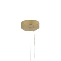 LAMPAMI - lampa ledowa wisząca, lampa do sypialni, lampa do jadalni, złota lampa wisząca pojedyncza ledowa CERAMIC LED NOWODVORSKI