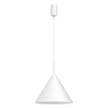 LAMPAMI - lampa nad okrągły stół, lampa do jadalni, lampa nowoczesna wisząca, biała lampa wisząca CAPITAL WHITE