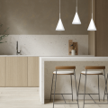 LAMPAMI - lampa nad okrągły stół, lampa do jadalni, lampa nowoczesna wisząca, biała lampa wisząca CAPITAL WHITE