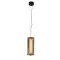 LAMPAMI -  lampa wisząca przy lustrze, nowoczesna lampa wisząca do salonu, lampa do sypialni wisząca przy łóżku, lampa ledowa do salonu AERIS LED CCT