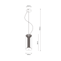 LAMPAMI - lampa ledowa do salonu AERIS LED CCT szkic