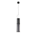 LAMPAMI - lampa wisząca przy lustrze, nowoczesna lampa wisząca do salonu, lampa do sypialni wisząca przy łóżku, lampa ledowa do salonu AERIS 2 LED CCT