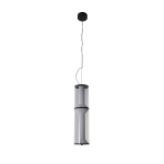  Lampa ledowa do salonu wisząca pojedyncza transparentna 120 cm AERIS 2 LED CCT 