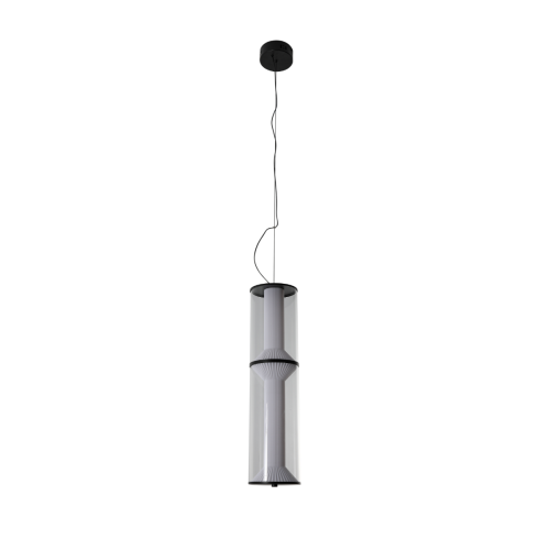 LAMPAMI - lampa wisząca przy lustrze, nowoczesna lampa wisząca do salonu, lampa do sypialni wisząca przy łóżku, lampa ledowa do salonu AERIS 2 LED CCT
