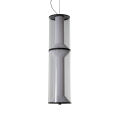 LAMPAMI - lampa wisząca przy lustrze, nowoczesna lampa wisząca do salonu, lampa do sypialni wisząca przy łóżku, lampa ledowa do salonu AERIS 2 LED CCT