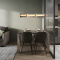 LAMPAMI - lampa nad stół do jadalni, nowoczesna lampa wisząca do salonu, lampa ledowa do salonu, nowoczesna lampa nad wyspę kuchenną AERIS 3 LED CCT