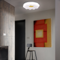 LAMPAMI - plafon led, lampa sufitowa ledowa, nowoczesny plafon led, lampa kuchenna, lampa na korytarz Ariva 33 cm biały LED 4000K