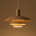 LAMPAMI - lampa nad okrągły stół, lampa do jadalni, lampa nowoczesna wisząca, kaszmirowa lampa do kuchni FERRO Cashmere 1xE27