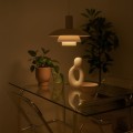 LAMPAMI - lampa nad okrągły stół, lampa do jadalni, lampa nowoczesna wisząca, kaszmirowa lampa do kuchni FERRO Cashmere 1xE27