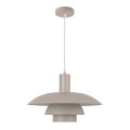 LAMPAMI - lampa nad okrągły stół, lampa do jadalni, lampa nowoczesna wisząca, kaszmirowa lampa do kuchni FERRO Cashmere 1xE27