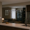 LAMPAMI - lampa ledowa wisząca, lampa ledowa biżuteryjna, lampa do jadalni, lampa wisząca ledowa klosze szklane kule  ATOLA 19W LED