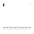 LAMPAMI - lampa ledowa wisząca, lampa ledowa biżuteryjna, lampa do jadalni, lampa wisząca ledowa klosze szklane kule  ATOLA 19W LED