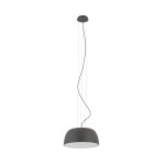 Lampa nad stół wisząca 160 cm 3xE27 umbra gray SATELLITE S 