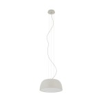 Lampa nad stół wisząca 160 cm 3xE27 silk gray SATELLITE S 