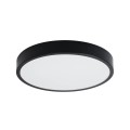 LAMPAMI - plafon led, lampa sufitowa ledowa, plafon czarny nowoczesny, lampa na korytarz, lampa biurowa Plafon ONYX 50 czarny LED 3000K