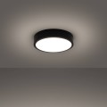 LAMPAMI - plafon led, lampa sufitowa ledowa, plafon sufitowy nowoczesny ONYX 30 czarny LED 3000K