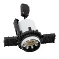 LAMPAMI - lampa sufitowa tuba, tuby sufitowe, biała lampa tuba, tuba sufitowa biała MONO SLIDE TRIMLESS