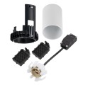 LAMPAMI - lampa sufitowa tuba, tuby sufitowe, biała lampa tuba, tuba sufitowa biała MONO SLIDE TRIMLESS