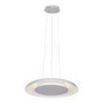  Lampa ledowa do salonu wisząca biała 130 cm 30W 3000K-4000k-6000K PIATTINO LED 