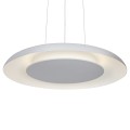 LAMPAMI - żyrandol ledowy, żyrandol do salonu, lampa do salonu nowoczesna, żyrandol led do salonu, lampa ledowa do salonu Piattino Biały 30W LED 3000K-4000k-6000K