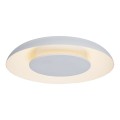 LAMPAMI - lampa ledowa sufitowa, lampa kuchenna, lampa do salonu nowoczesna, lampa ledowa do salonu Piattino Biały 30W LED 3000K-4000k-6000K