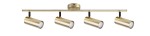 Lampa sufitowa złota listwa regulowana mosiądz 4xGU10 15W COLLY 