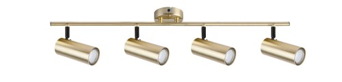 LAMPAMI - złota lampa sufitowa, lampa przysufitowa spot, lampa sufitowa do salonu, lampa do kuchni, lampa na korytarz - COLLY