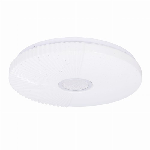 LAMPAMI - plafon led, lampa sufitowa ledowa, plafon biały nowoczesny SUNNY LAMPA SUFITOWA PLAFON 24W LED 38CM BIAŁY 4000K