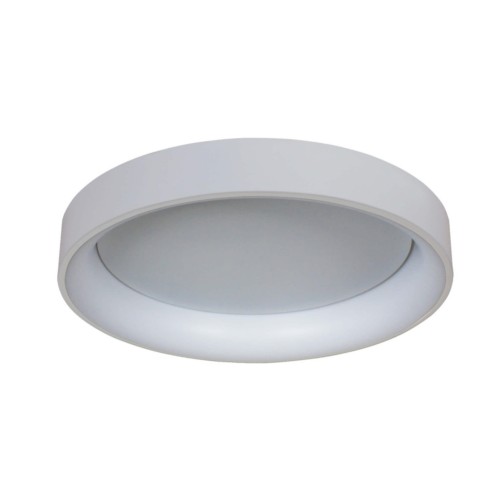LAMPAMI - plafon led, lampa sufitowa ledowa, nowoczesny plafon led, lampa kuchenna Georgia 60 cm biały LED CCT