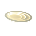 LAMPAMI - plafon led, lampa sufitowa ledowa, nowoczesny plafon led, lampa kuchenna plafon Alune oval LED CCT