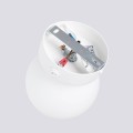 LAMPAMI - lampa ścienna, kinkiet na ścianę, lampa na klatkę schodową, kinkiet na korytarz, kinkiet klosz biała kula  YOLI 1