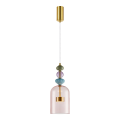 LAMPAMI - nowoczesna lampa wisząca, lampa do salonu, lampa do sypialni, lampa glamour, lampa ledowa do salonu ARTE 12W LED