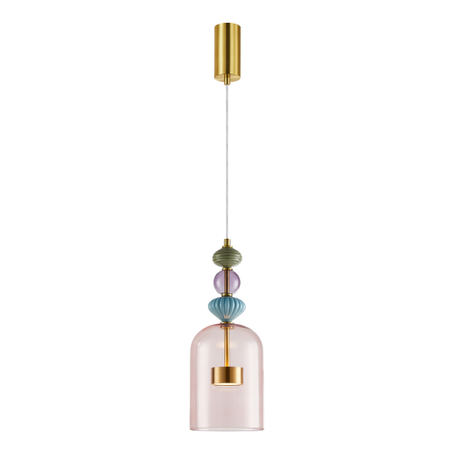 LAMPAMI - nowoczesna lampa wisząca, lampa do salonu, lampa do sypialni, lampa glamour, lampa ledowa do salonu ARTE 12W LED