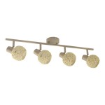 Lampa sufitowa boho regulowana kaszmir 4xE14 DEX
