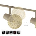 LAMPAMI - kaszmirowa lampa sufitowa, lampa przysufitowa spot, lampa sufitowa boho, lampa do kuchni, lampa do przedpokoju DEX
