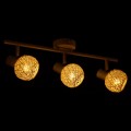 LAMPAMI - kaszmirowa lampa sufitowa, lampa przysufitowa spot, lampa sufitowa boho, lampa do kuchni, lampa do przedpokoju DEX