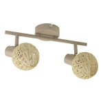 Lampa sufitowa boho regulowana kaszmir 2xE14 DEX 